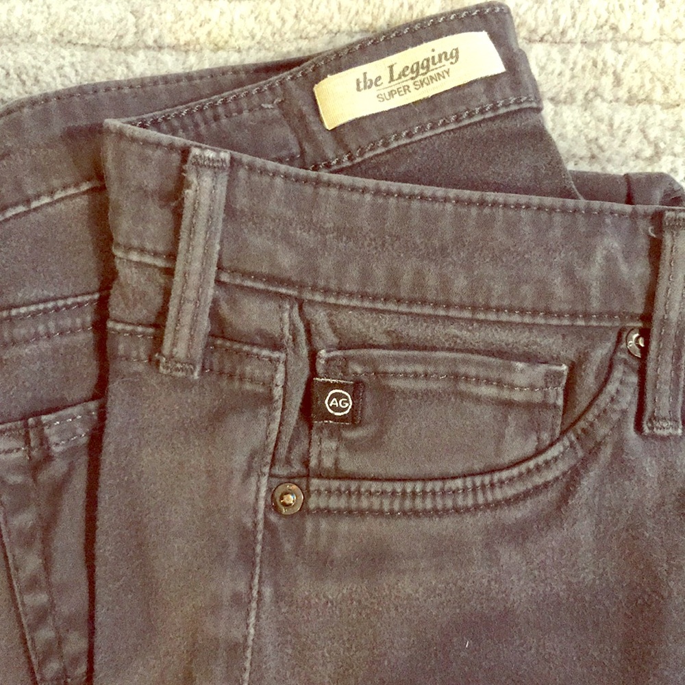AG Grey Soft Legging Jeans